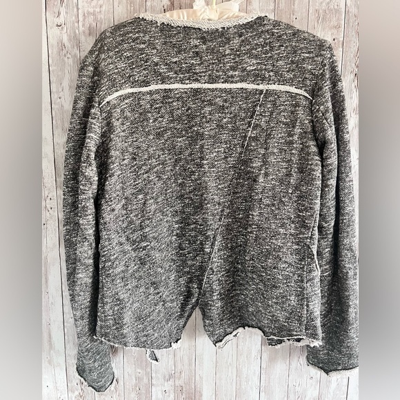 Max Jeans Open Front Sweatshirt Blazer Cardigan - Picture 2 of 2